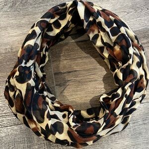 Leopard Infinity Scarf